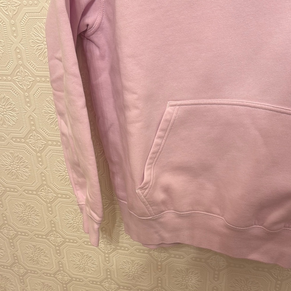 ⬇️ Nike Swoosh oversized hoodie in regal pink with double swoosh logo Size M - Picture 5 of 8